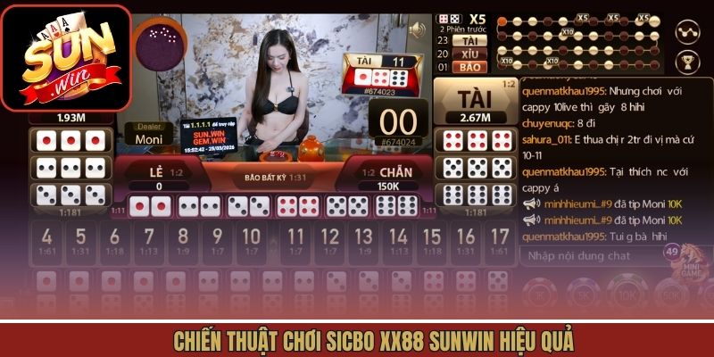 Kinh nghiệm cược sicbo hay nên áp dụng