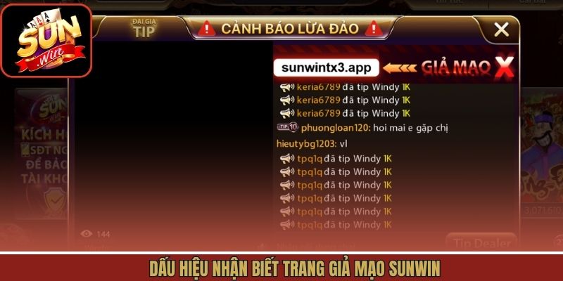 Phân biệt Sunwin giả mạo chuẩn nhất