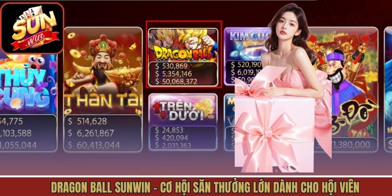 Dragon Ball Sunwin - Cơ Hội Săn Thưởng Lớn Dành Cho Hội Viên