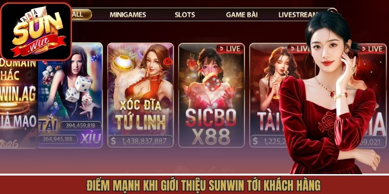 Điểm mạnh khi giới thiệu Sunwin tới khách hàng