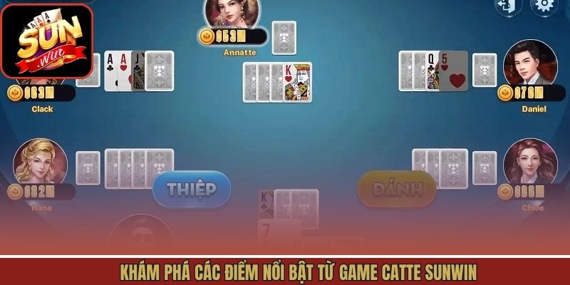 Điểm thu hút của game bài online từ Sunwin