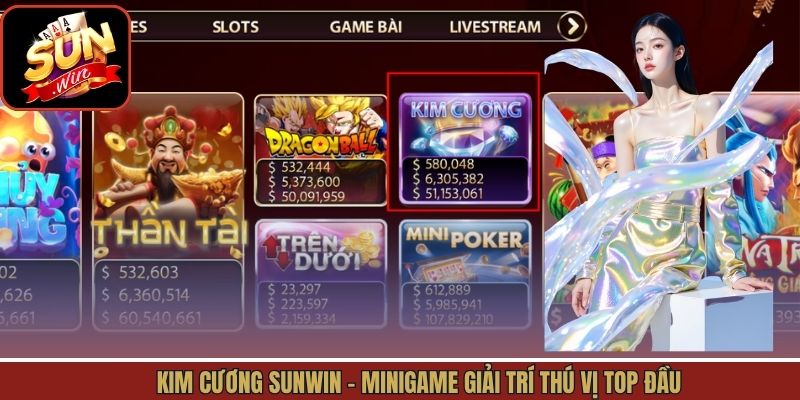 Kim Cương Sunwin - Minigame Giải Trí Thú Vị Top Đầu