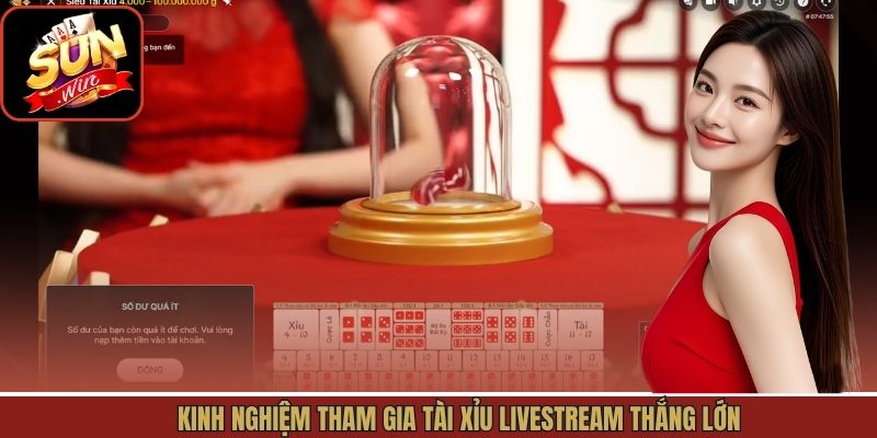 Kinh nghiệm giúp nâng cao tỷ lệ thắng từ game Tài Xỉu