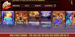 Mini Poker Sunwin - Trò Chơi Giải Trí Hàng Đầu Không Nên Bỏ Lỡ