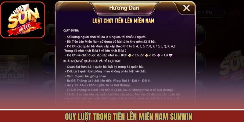 Nắm rõ quy luật trong tiến lên miền Nam