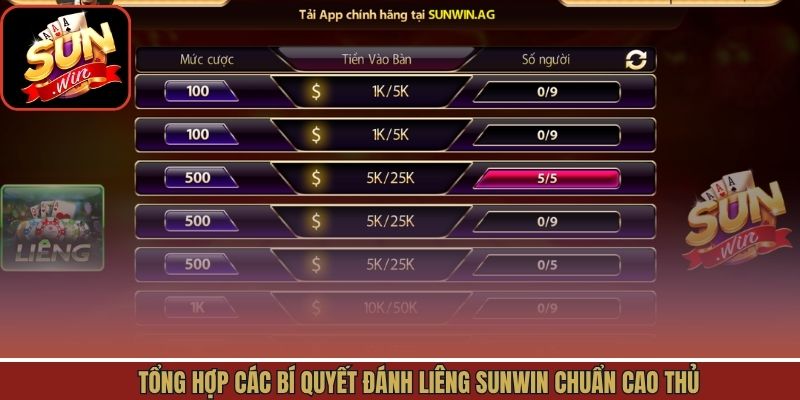 Bí quyết đánh liêng bách chiến bách thắng